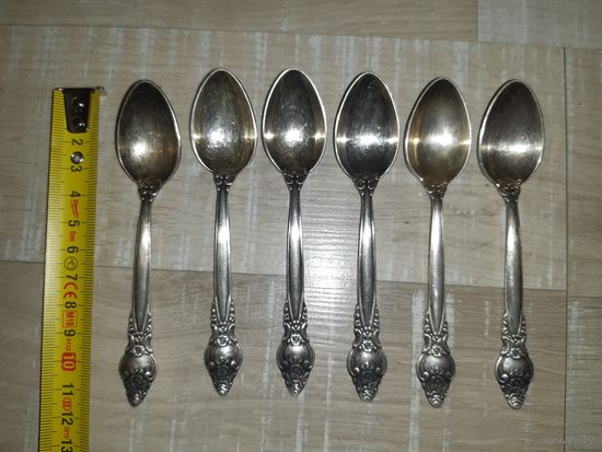 Ложки кофейные мельхиор