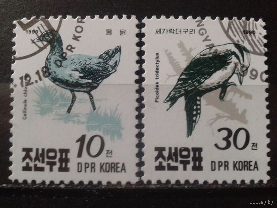 КНДР 1990 Стандарт, птицы