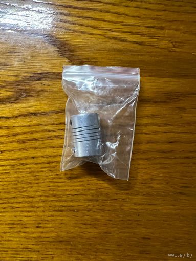 Муфта разрезная гибкая алюминиевая, D19 L25 5x8 мм