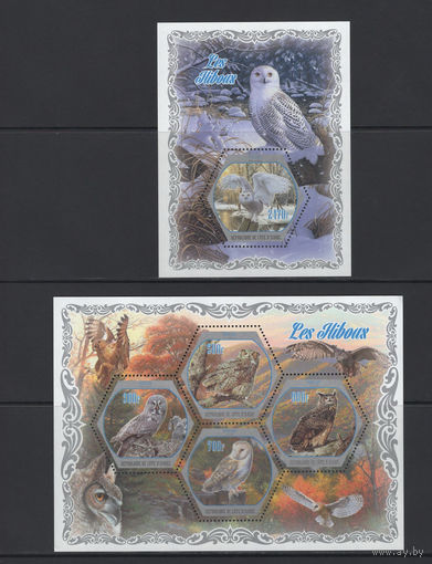 Кот-д"Ивуар 2018** Хищные Птицы Совы