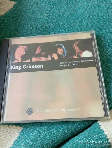 King Crimson. Live at Summit studios1972.CD. Редкий!
