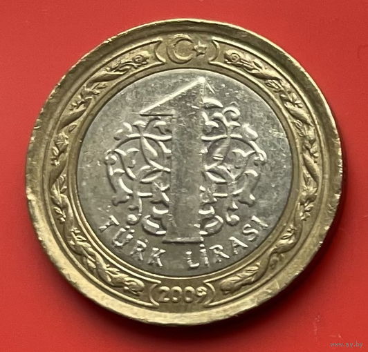 33-01 Турция 1 лира 2009 г.