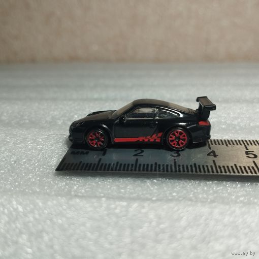 Мини Porsche AG  Licensed by Dr.Ing MPG TR043 супер маленький черно-красный