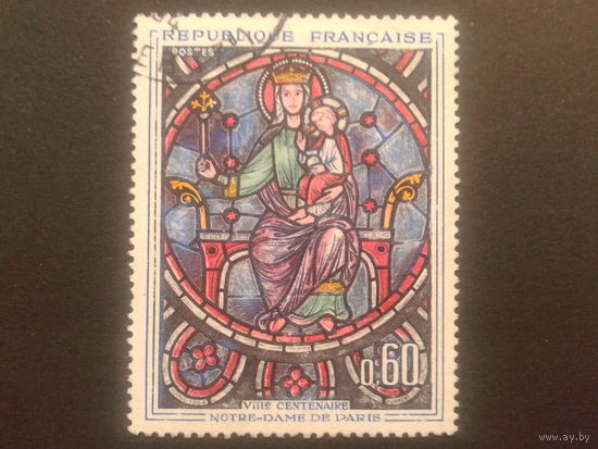 Франция 1964 из собора Нотр-Дам