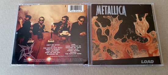 METALLICA - LOAD (USA аудио CD 1996)