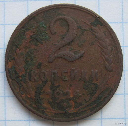 2 копейки 1924 г.