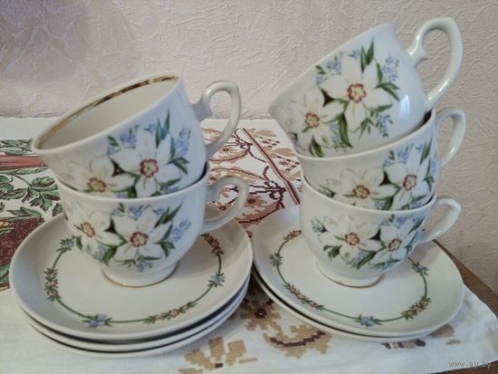 Кофейные пары фарфор СССР одним лотом