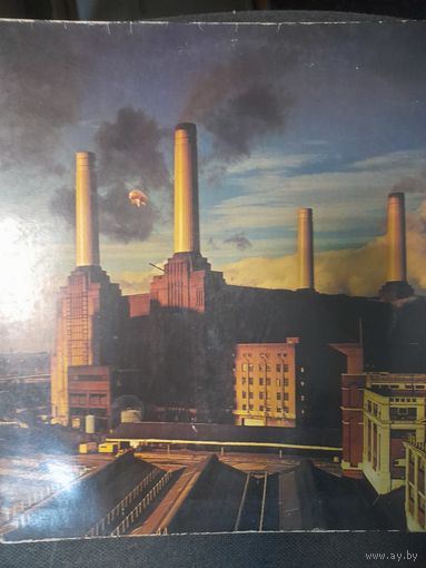 PINK FLOYD "ANIMALS" 1977 LP GATEFOLD, GERMANY EMI 064-96434 -ORIG - EX/VG++