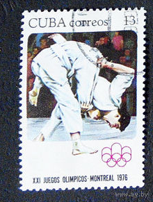 Куба 1976 г. XXI летние Олимпийские игры Монреаль 1976 Канада. Спорт, Борьба (АНД