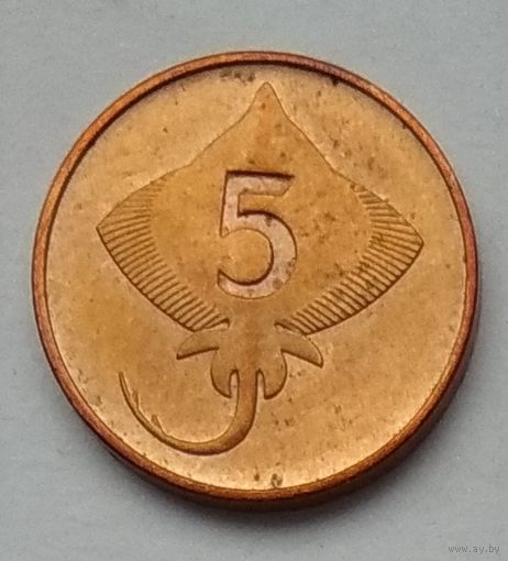 Исландия 5 эйре 1981 г.