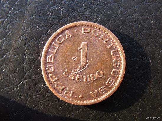 Ангола 1 эскудо, 1965. С 20 копеек. Распродажа коллекции. Смотрите другие лоты.