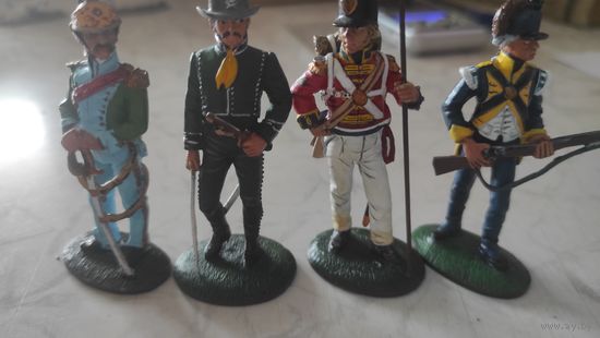 Солдаты. Дель прадо. Олово