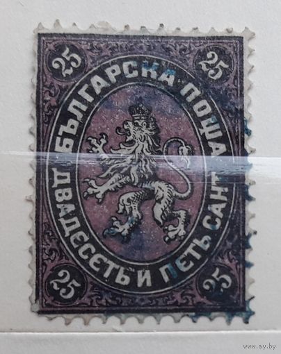 Болгария 1879г. Первые марки 25 сантим.Редкость.