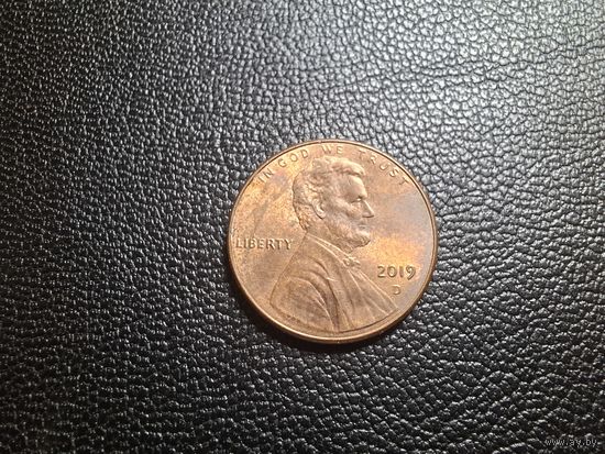 США 1 цент 2019 Цент Линкольна "D" - Денвер