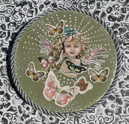 Панно на холсте масло