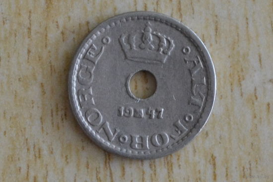 Норвегия 10 эре 1947