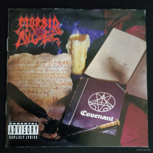 CD - MORBID ANGEL - " COVENANT" - 1993. FIRMA/