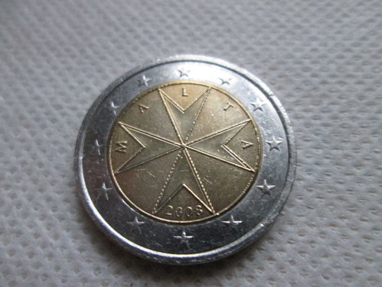 2 евро, Мальта 2008 г.