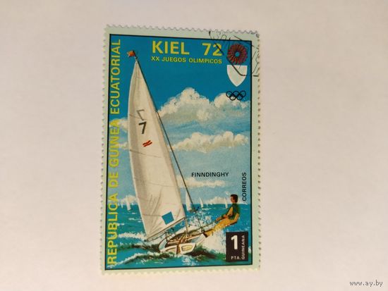 Эк.Гвинея  1972   парусный спорт