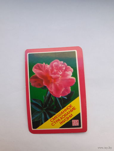 Карманный календарь Госстрах 1984