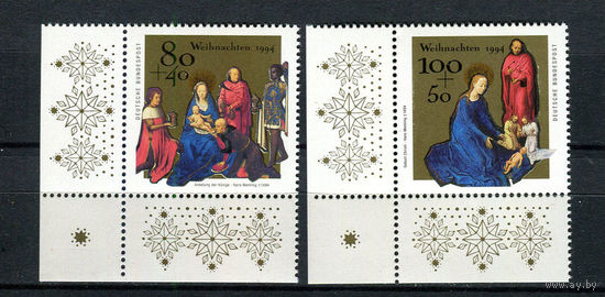 ФРГ - 1994 - Рождество - [Mi. 1770-1771] - полная серия - 2 марки. MNH.