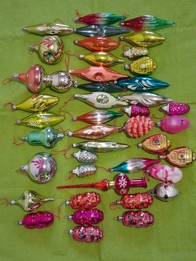 Елочные игрушки из СССР