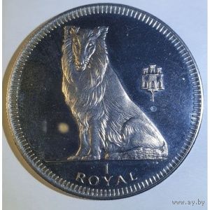 Гибралтар 1 роял 1995 года