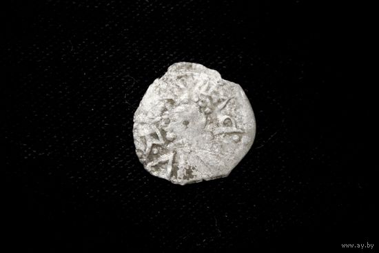 Денарий 1362-1398 г. Киевское княжество (Великое Княжество Литовское), Владимир Ольгердович