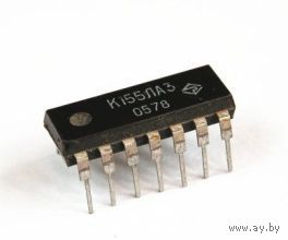 Микросхема К155ЛА3 (КМ155ЛА3)