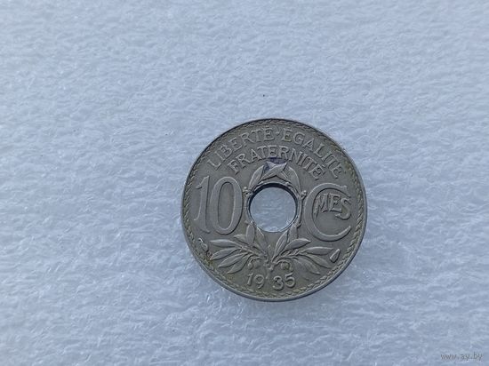 10 сантимов 1935