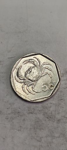 Мальта 5 цент 2001