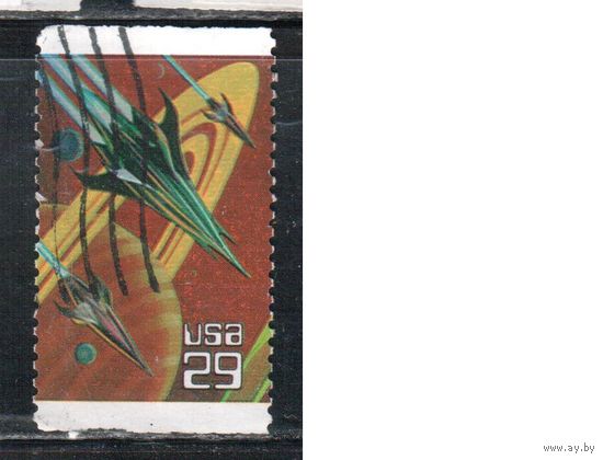 США-1993, (Мих.2337) , гаш., Космос,