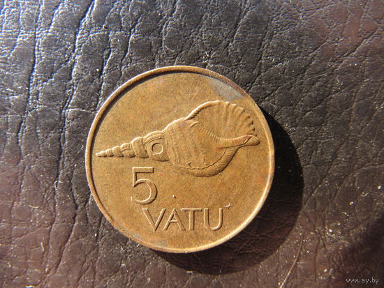 Вануату. 5 вату.1999. С 20 копеек. Распродажа коллекции. Смотрите другие лоты.