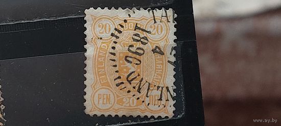 РАСПРОДАЖА ФИНЛЯНДИЯ 1889г. Гаш.
