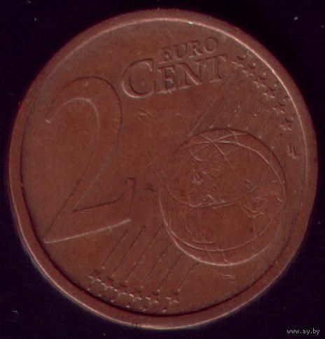 2 евроцента 2002 год Германия G