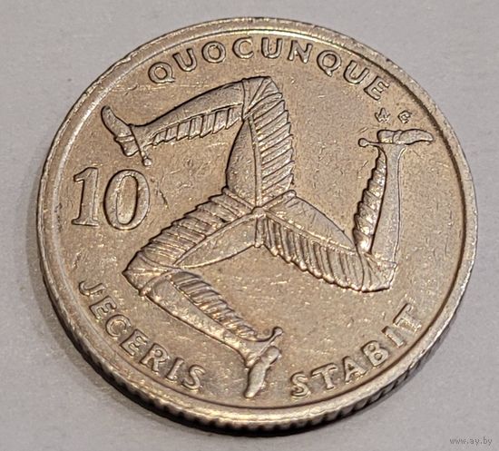 Мэн 10 пенсов 1992