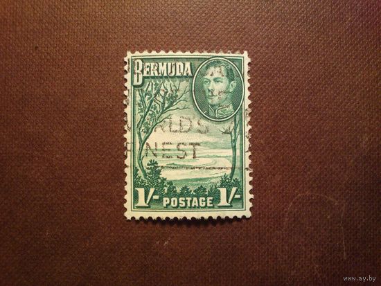 Британские Бермудские острова 1938 г.Король Георг VI и Грейп-Бей, округ Пейджет ./49а/