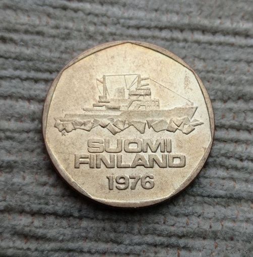 Werty71 Финляндия 5 марок 1976 Ледокол Варма