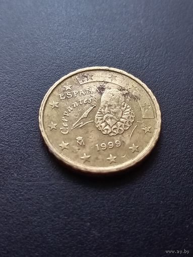 Испания 10 евроцентов 1999 г.
