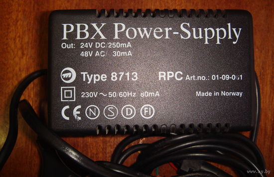 Блок питания 24V DC, 48V AC