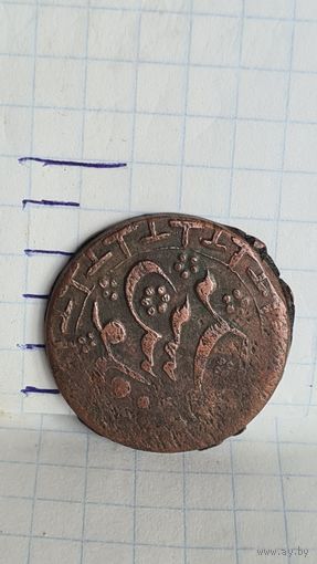 С 1 РУБЛЯ ! Монета 3 Танга Бухара 1918 год Алим -Хан