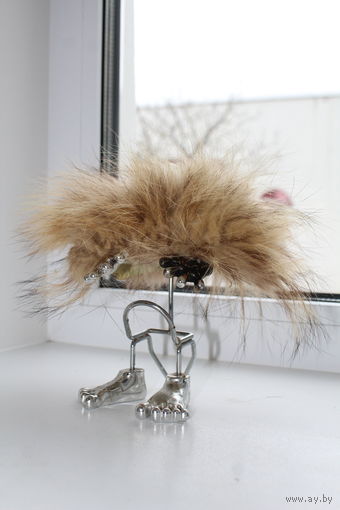 Кусочек меховой пушистый для поделки