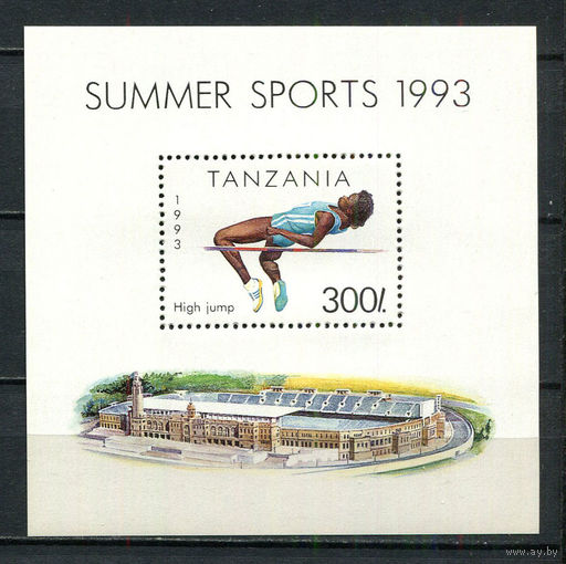 Танзания - 1993 - Спорт - [Mi. bl. 212] - 1 блок. MNH.  (Лот 100GN)-T41P5