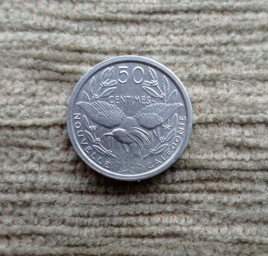 Werty71 Новая Каледония 50 сантимов 1949