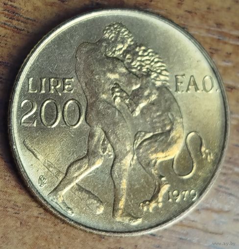 Сан-Марино 200 лир 1979 UNC