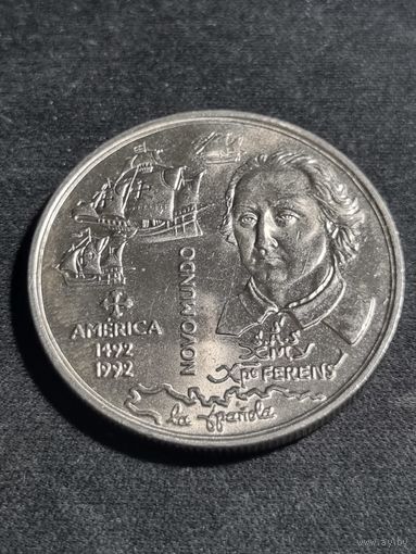 Португалия 200 эскудо 1992 Новый мир - Америка