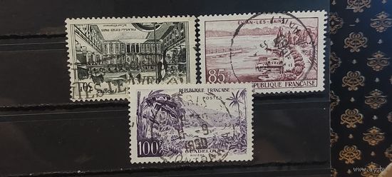 РАСПРОДАЖА ФРАНЦИЯ 1959г. Полная серия. Гаш.