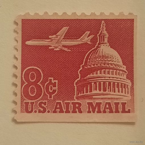 США 1962. Авиапочта. Douglas DC-8