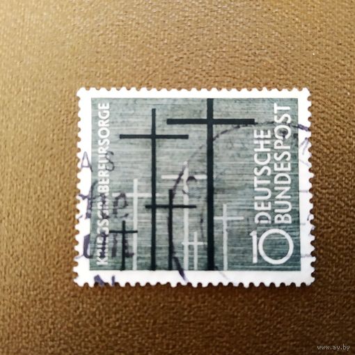 Марка Германия 1956 год