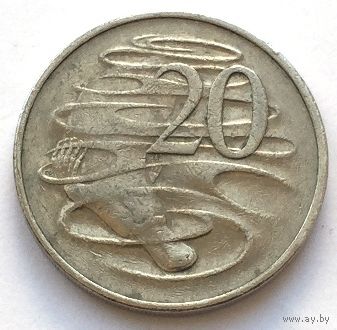 Австралия, 20 центов 1981
